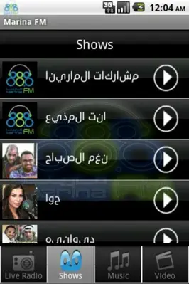 Marina FM android App screenshot 5